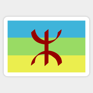 Amazigh Flag - Berber Design - Tifinagh - Amazigh Design - Berber Flag Sticker